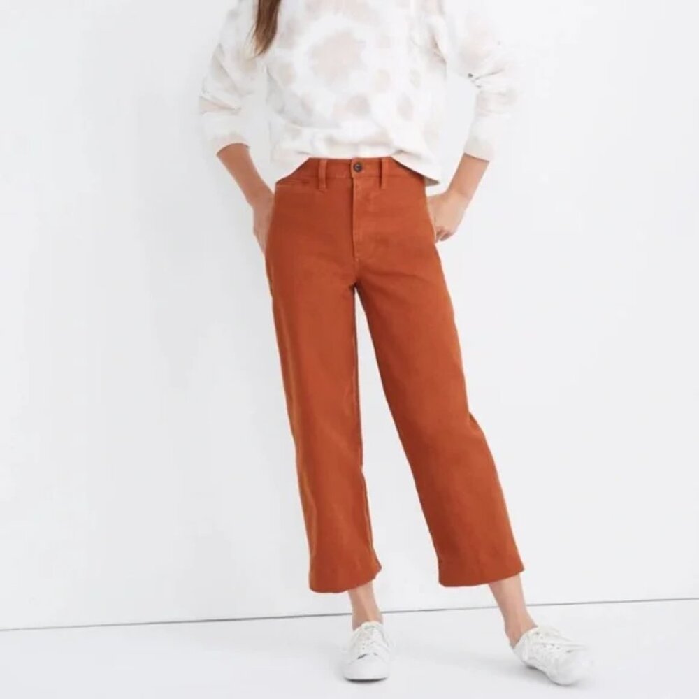 Madewell - Slim Emmet Wide Leg Crop